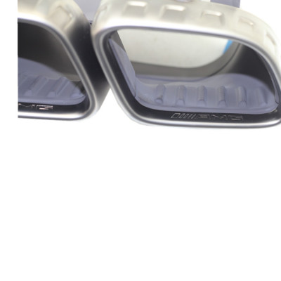 2020 new Manufactory 304 stainless steel auto exhaust pipe muffler tip for Mercedes-Benz amg style