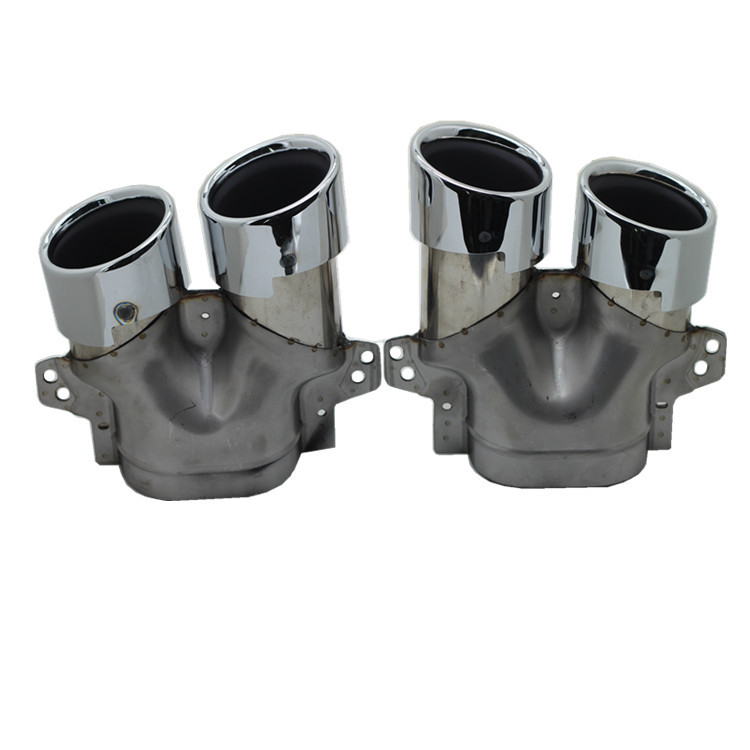 new Manufactory 304 stainless steel auto exhaust pipe muffler tip for