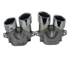 new Manufactory 304 stainless steel auto exhaust pipe muffler tip for Mercedes-Benz 2019 C43