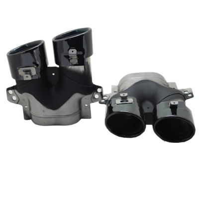 new Manufactory 304 stainless steel auto exhaust pipe muffler tip for Mercedes-Benz 2019 C43