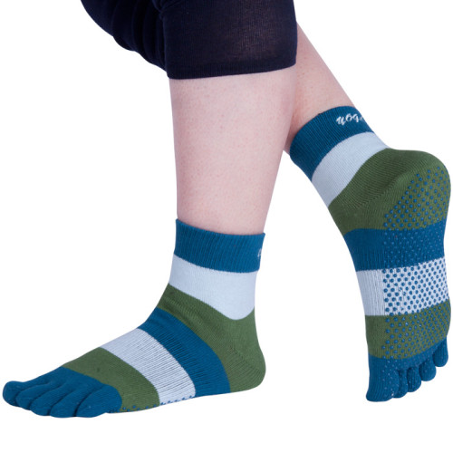 Stripes Five Toe Yoga Socks