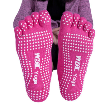 Pink Fitness Gym Yoga Socks