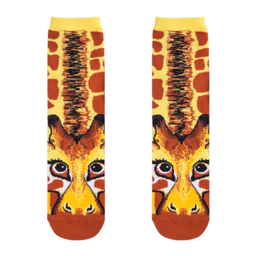 Tiger Knitted Cotton Socks
