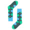 Blue And Green Argyle Socks