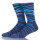 Funky Design Man Blue Socks