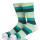 Men Sock With Colorful Stripes