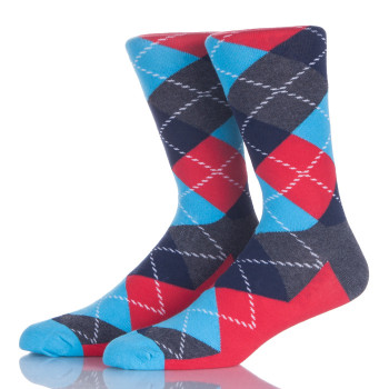 Men Dress Argyle Socks