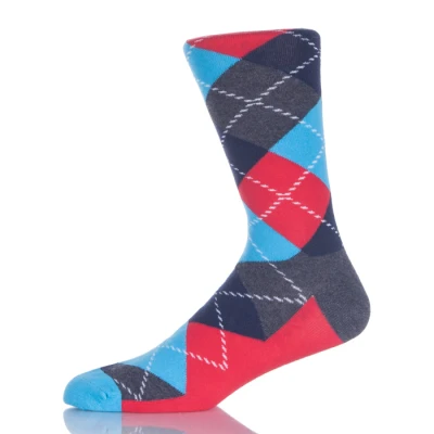 Men Dress Argyle Socks