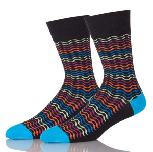 200 Needles Colorful Stripes Sock