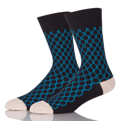 200 Needles Blocks Design Sock