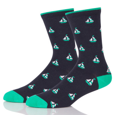 Custom Design Knitted Cotton Socks