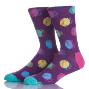 Custom Brighter Color Lady Socks