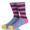 Colorful Stripes Pink Socks