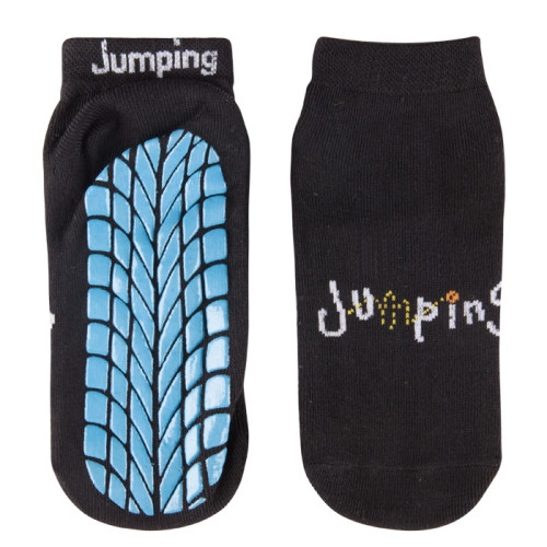 Indoor Adult Grip Jump Low Cut Socks Custom Trampoline Socks