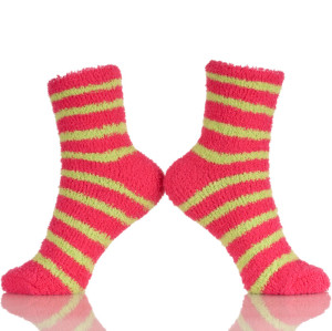 Red Baby Bootie Slipper Anti Fungal Socks With Anti Slip Gel