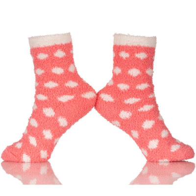 Cute Cartoon Cozy Fuzzy Socks Winter Warm Socks Slipper Socks For Women