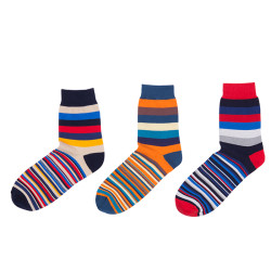 The New Design Colorful Black Yellow Striped Custom Make Your Own Socks Men Socks