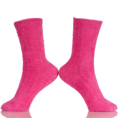 Cute Cozy Socks Girls Anti Skid Custom Fuzzy Warm Socks