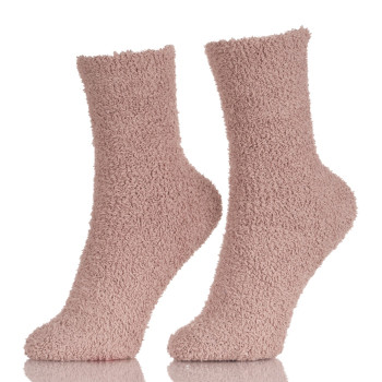 Womens Warm Fuzzy Slipper Casual Plain Sleep Socks Adult
