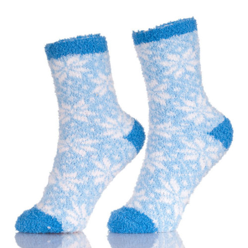 Fuzzy Slipper Socks Soft Warm Fleece Fuzzy Non-Skid Home Socks