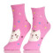 Toe Women's Cozy Microfiber Anti-Skid Soft Fuzzy Crew Socks