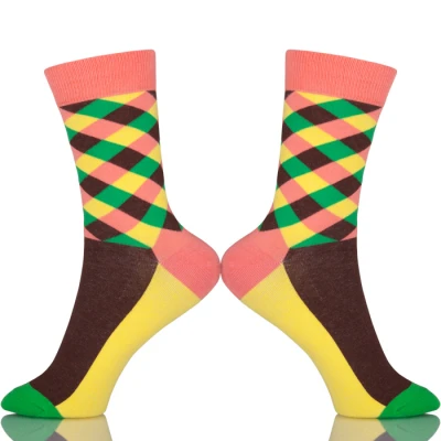 Korean School Colorful Stripes Socks
