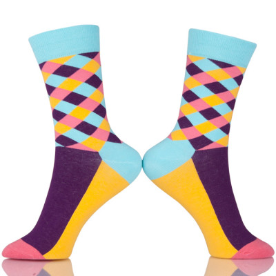 Korean School Colorful Stripes Socks