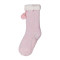 Pink Bow Kids Soft Indoor Floor Cozy Warm Slipper Socks