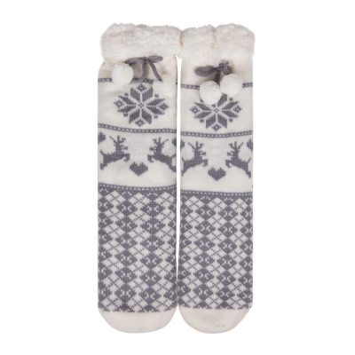 Indoor Floor Custom Warm Fuzzy Socks Winter
