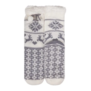 Indoor Floor Custom Warm Fuzzy Socks Winter