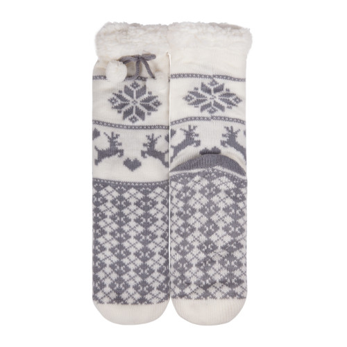 Indoor Floor Custom Warm Fuzzy Socks Winter