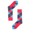 Cotton Crew Design Socks 100% England Style Color Striped Brand Man Sock For Male