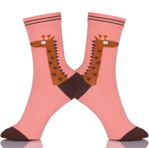 Cotton Knitted Animal Designed Own Socks