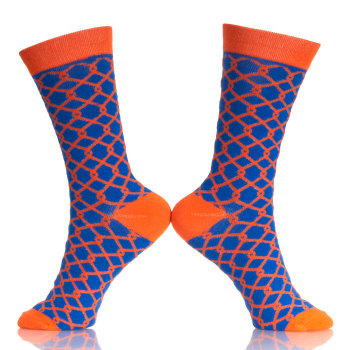 Mens Crazy Colored Socks Dress Socks Colorful Long