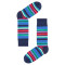 Stripes Fashion Men Bright Color Socks