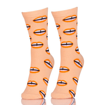 Funny Young Women Seamless Toe Socks