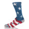 sublimation printing cotton quality socks custom