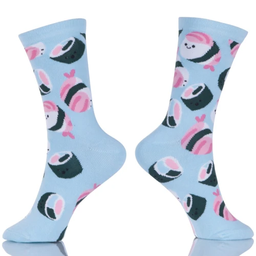 Compression Nylon Woman Sushi Socks Cotton