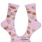 Bulk 100 Percent Cute Cotton Socks For Women