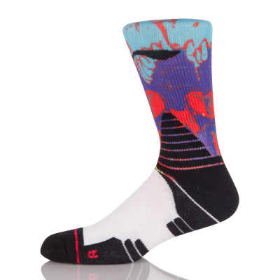 Custom Hot Selling Sport 3D Latest Technology Printing Sublimation Socks