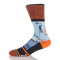 Wholesale Custom Running Sport Basketball Cotton Sublimation Socks For Men