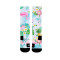Wholesale Custom Print Bird Pattern Polyester Sublimation Blank Flamingo Socks
