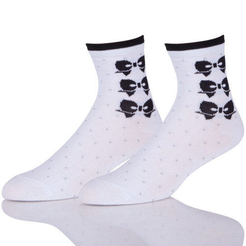 Best White Ankle Bow Socks Crew For Womens Online