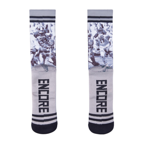 Gray Sublimation Socks ,Adult Unisex Cotton 360 Digital Printing Socks