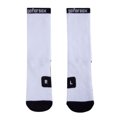 Wholesale Blank White Sublimation Tube Cotton Socks Custom Print