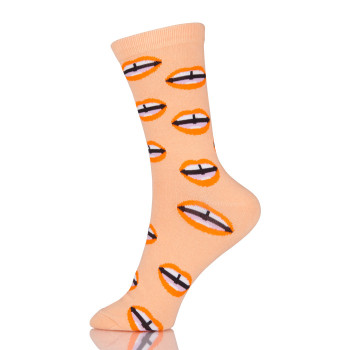 Fashion Hip Hop Street Combed Cotton Socks Creative Novelty Pattern Casual Socks