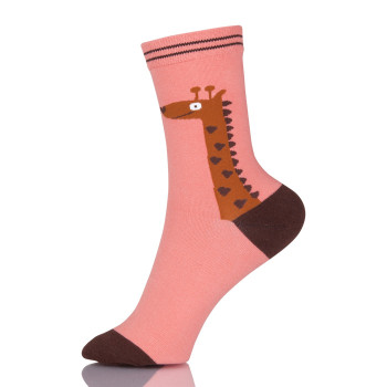 Colorful Cartoon Fashion Cute Soft Thin Novelty Cotton Women Socks