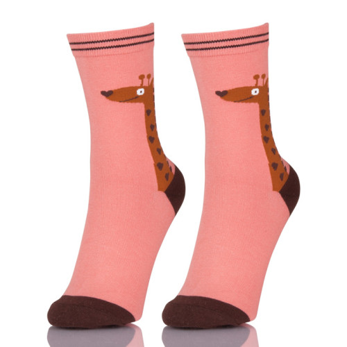 Colorful Cartoon Fashion Cute Soft Thin Novelty Cotton Women Socks