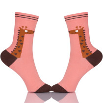 Colorful Cartoon Fashion Cute Soft Thin Novelty Cotton Women Socks