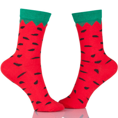 Watermelon Cotton Socks Women High Quality Casual Style Fashion Jacquard Socks